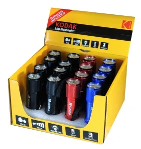 Kodak Profi Aluminium LED-Taschenlampe Display/16