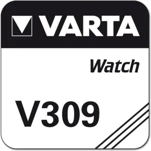 Uhrenknopfzelle Varta 309 lose